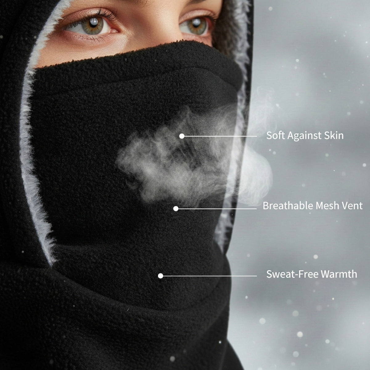 🔥Buy 1 Get 1 Free🔥3-in-1 Winter Balaclava – Windproof Hat, Face Mask & Neck Warmer