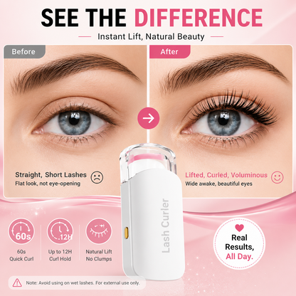 USB Rechargeable Heated Eyelash Curler