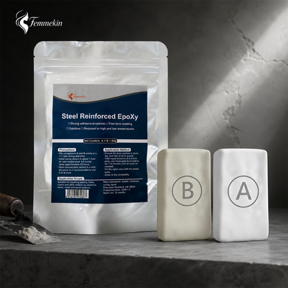 Steel Reinforced Epoxy Repair Putty for Metal Wood Concrete and PVC