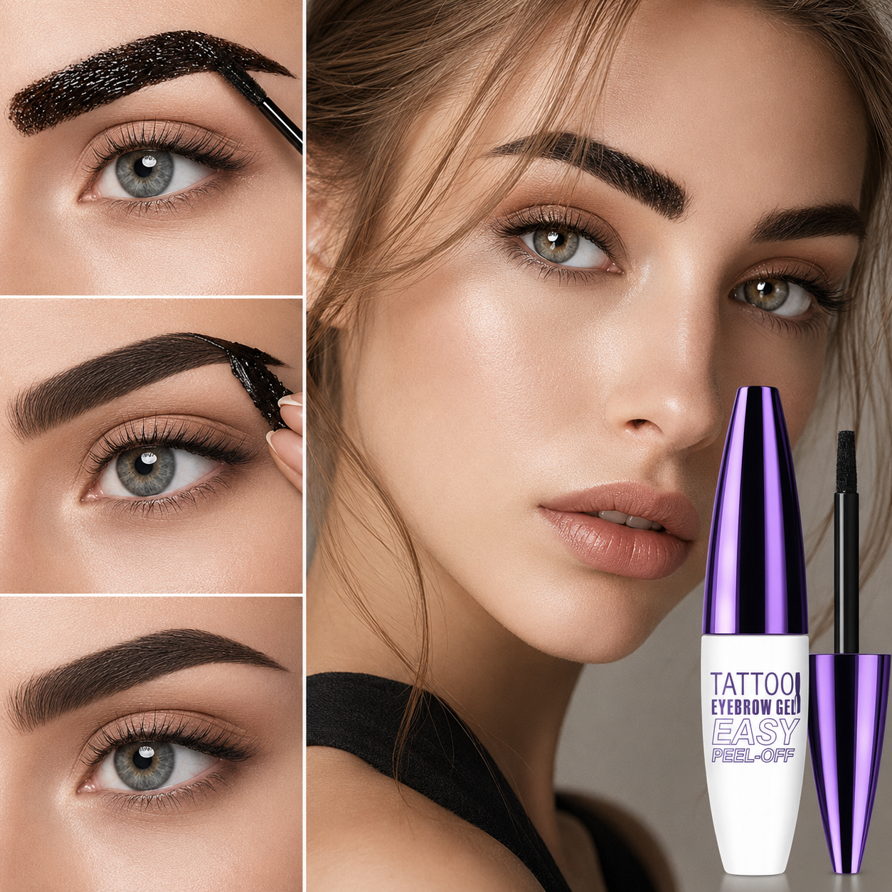 Waterproof Peel Off Eyebrow Tint Gel
