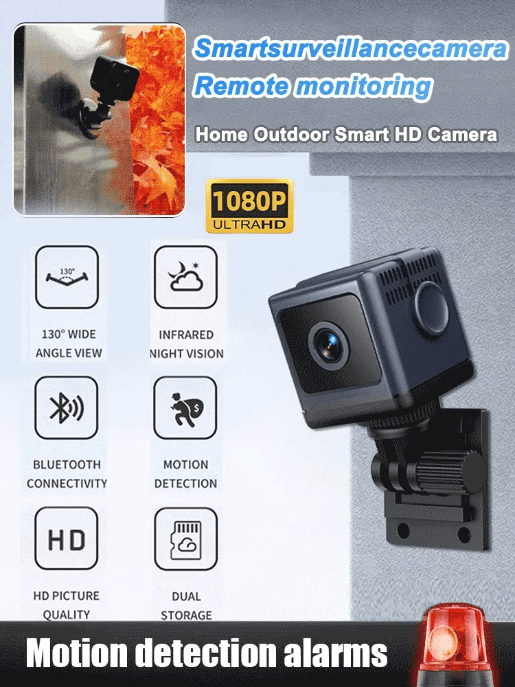 Smart WiFi Security Camera – HD, Night Vision, Motion Detection, Low Power