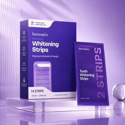 Femmekin™ Purple Teeth Whitening Strips