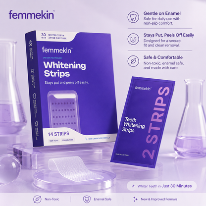 Femmekin™ Purple Teeth Whitening Strips