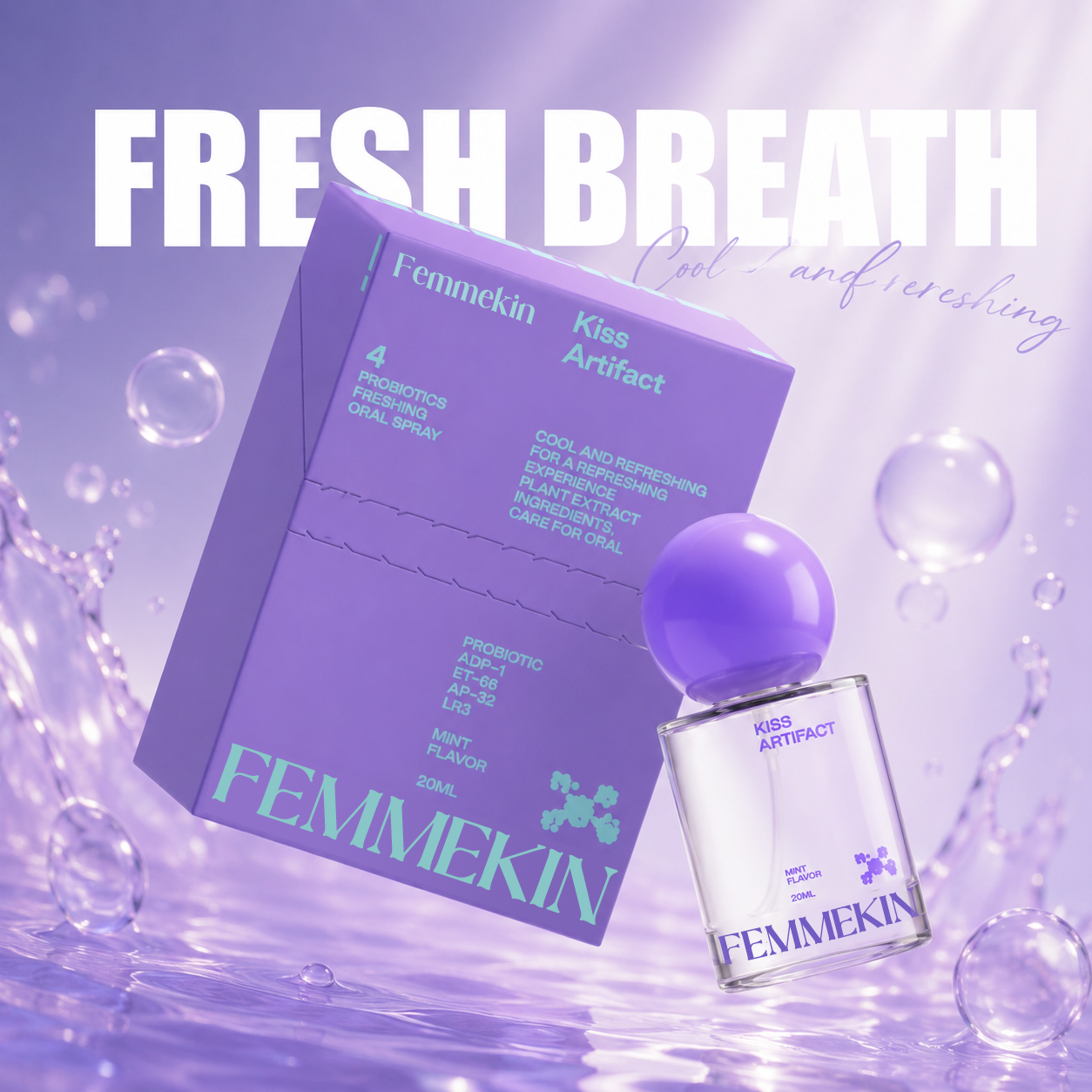 Probiotic Oral Spray - Fresh Breath & Oral Care