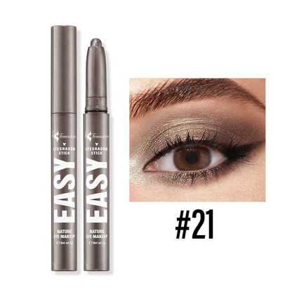 Creamy Eyeshadow Stick Long Wear Matte Metallic Chrome