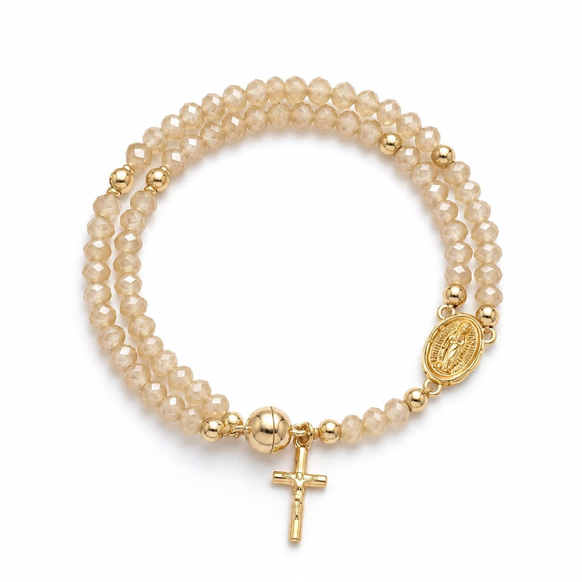 Handcrafted rosary bracelets -  A Warm Companion for Your Faith Journey📿