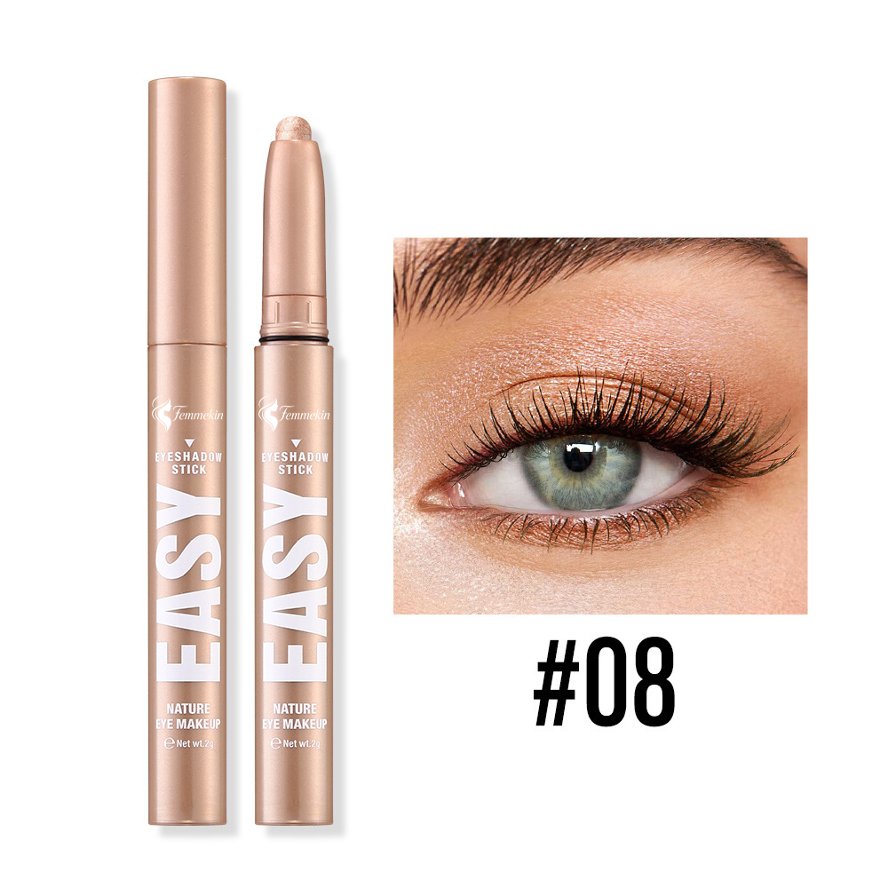 Creamy Eyeshadow Stick Long Wear Matte Metallic Chrome