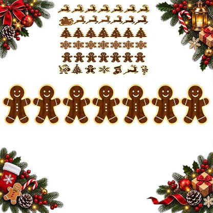 LED Reindeer Wall Decorations - Festive Christmas Lighting