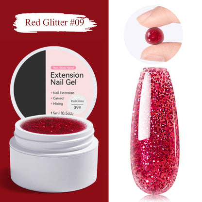 💅 Solid Nail Extension Builder Gel — Non-Flowing, Easy to Use 🥳