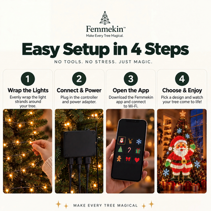 Smart Animated Christmas Tree Lights