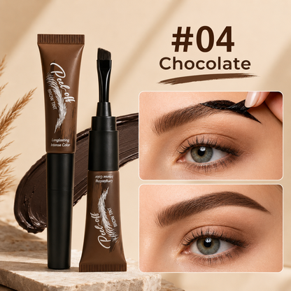 5-Color Waterproof Eyebrow Tint for Precise & Long-Lasting Brows