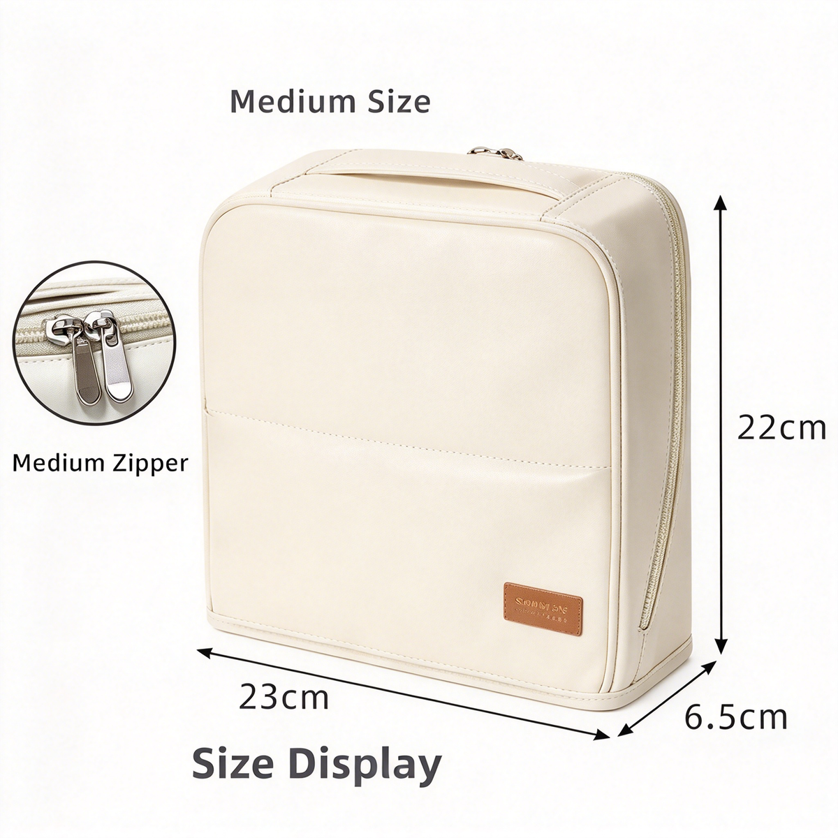 Portable Standing Makeup Bag