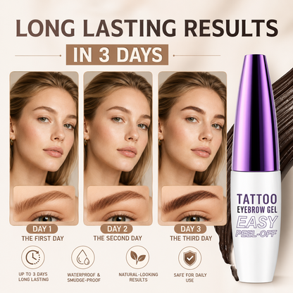 Waterproof Peel Off Eyebrow Tint Gel
