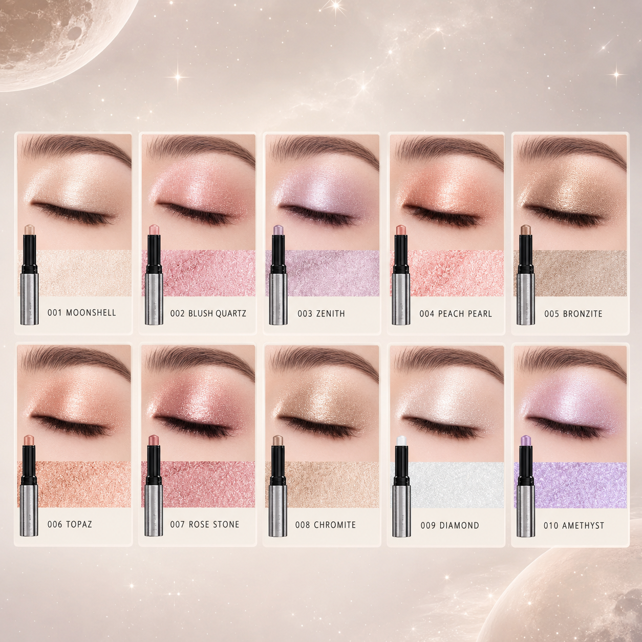 Long Lasting Gel Eyeshadow Stick