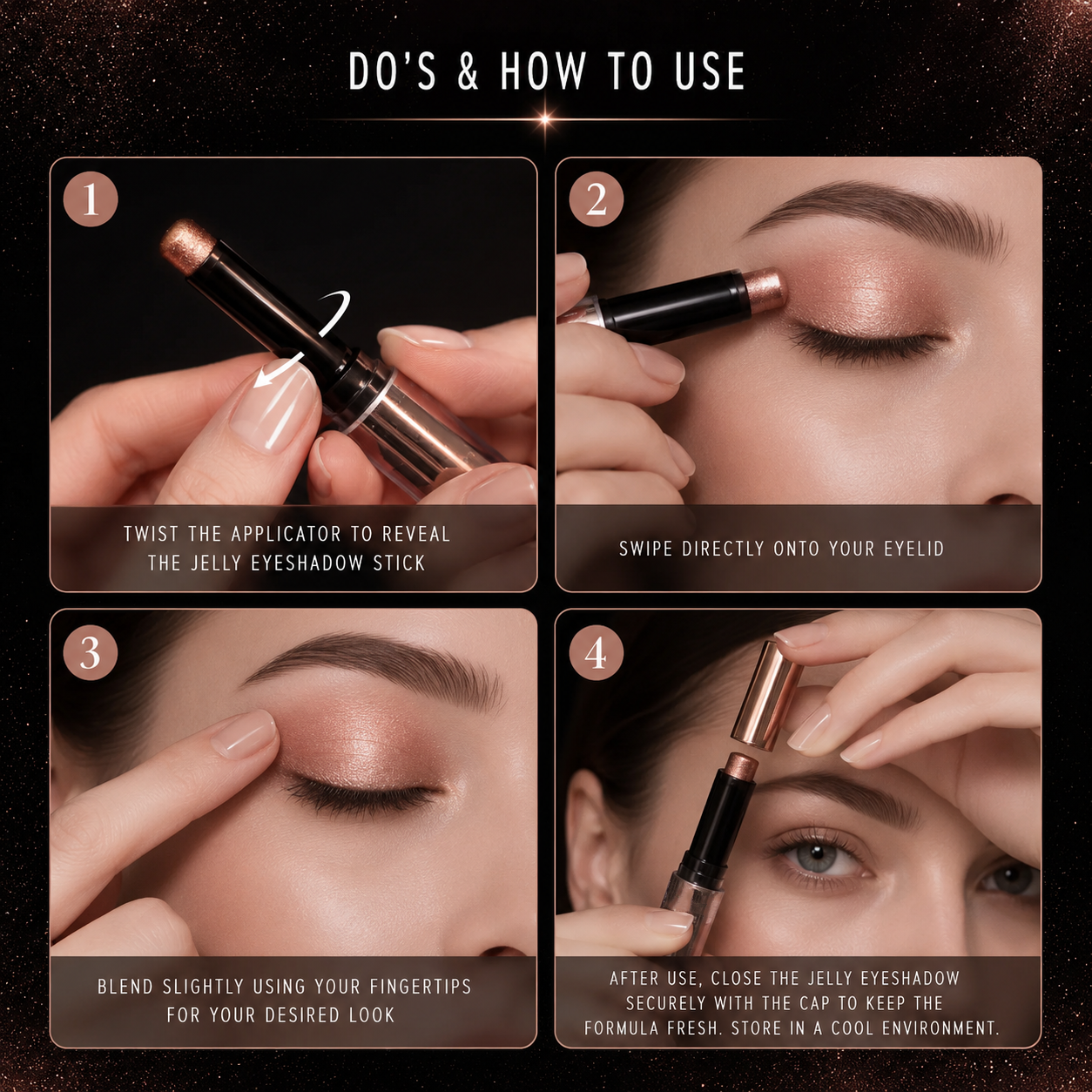 Long Lasting Gel Eyeshadow Stick