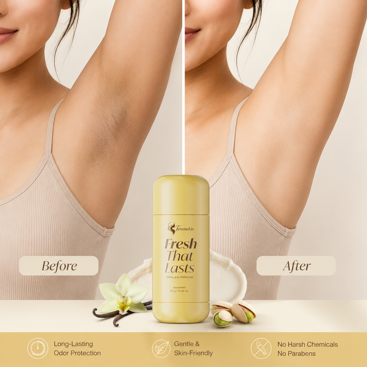 Deodorant Vanilla & Pistachio Fresh That Lasts