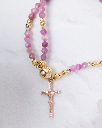 Handcrafted rosary bracelets -  A Warm Companion for Your Faith Journey📿