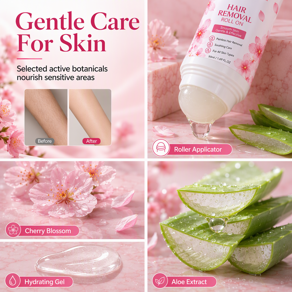 ✨Gentle Smooth Roll-On Body Hair Removal