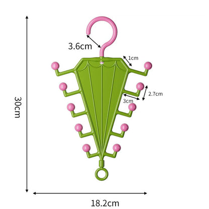 V-Shaped Double-Sided Multi-Purpose Hanger Organizer