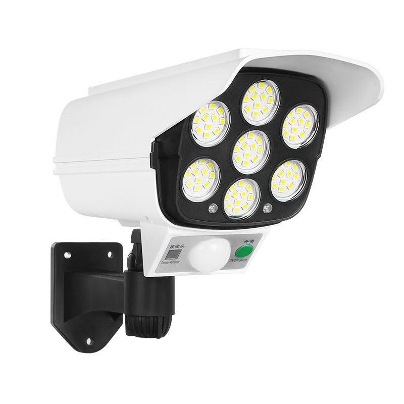 📢📢⚡Simulated security camera with LED solar light