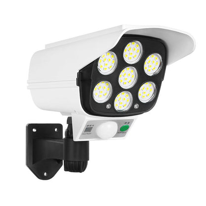 📢📢⚡Simulated security camera with LED solar light