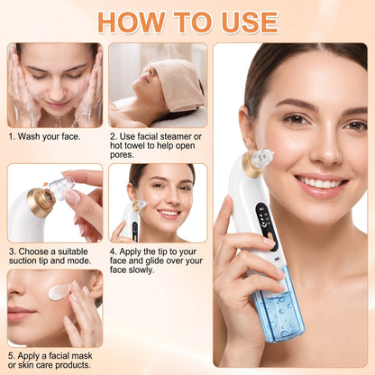 Electric facial cleanser · Lifting and firming · Deep pore cleansing
