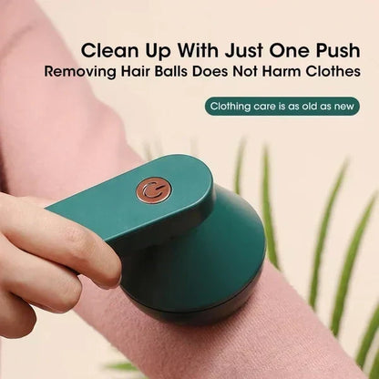🔥HOT SALE🔥Rechargeable Fabric Shaver with 1 Replaceable Stainless Steel 6-Leaf Blades