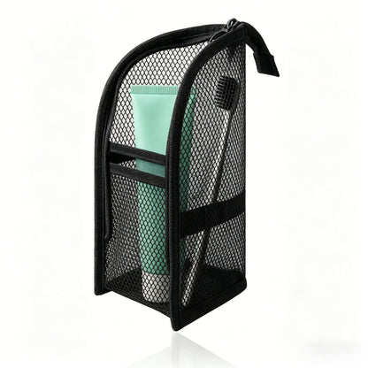 Mesh Zipper Toiletry Storage Pouch