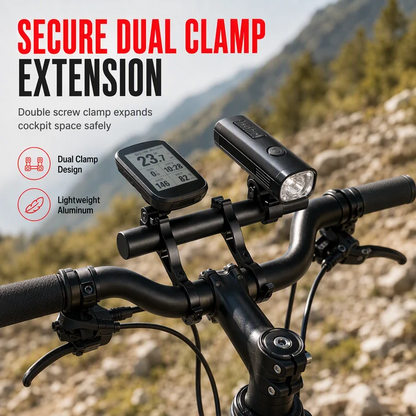 Multi-Functional Bicycle Extender Bracket