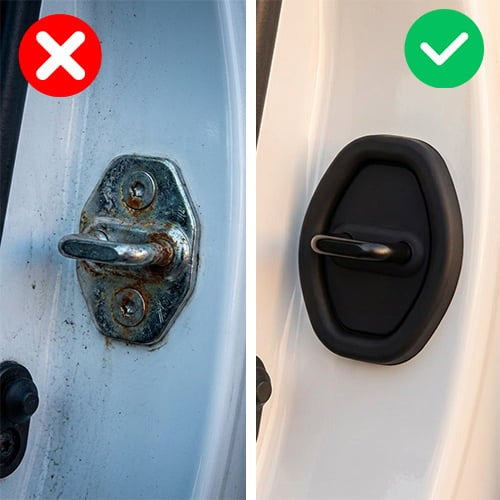 Car Door Lock Protective Cover