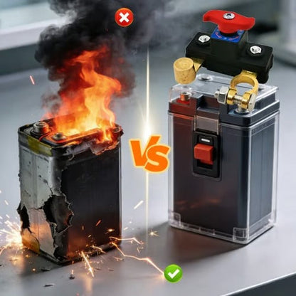 🛡️ Car Universal Battery Disconnect Leak Protector