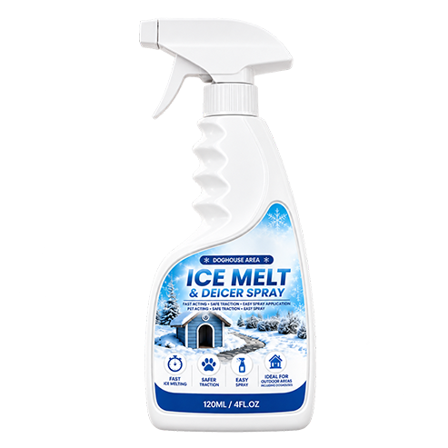 Outdoor De-Icing & Snow Melting Spray for Steps Walkways & Patios