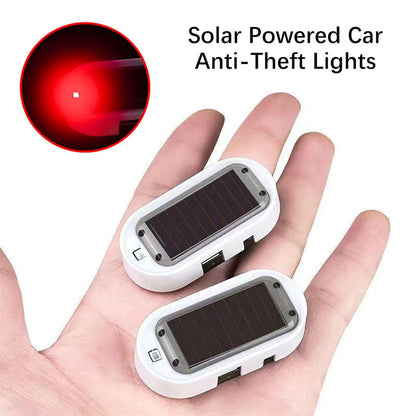 Compact Solar Anti-Theft LED Flashing Lamp