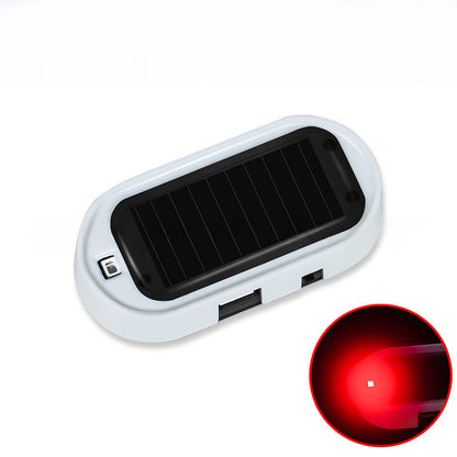 Compact Solar Anti-Theft LED Flashing Lamp